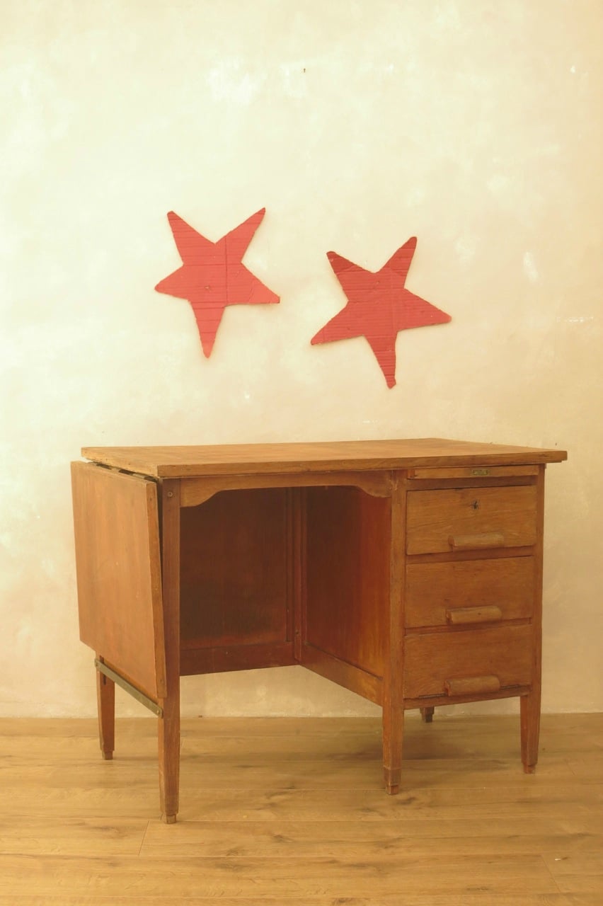 4 Pieds de meuble scandinave armoire buffet ancien vintage - Au Dépôt d