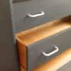 Commode vintage pieds ailerons