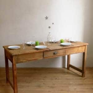 Table de ferme en pin