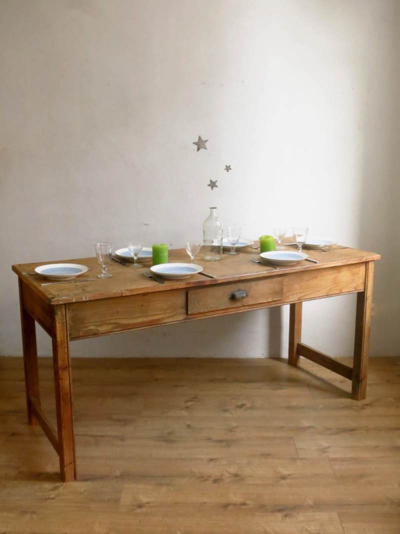 Table de ferme en pin