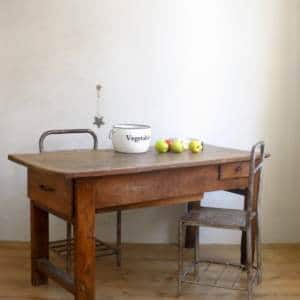 Table de ferme en bois massif