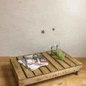 Table basse industrielle palette bois