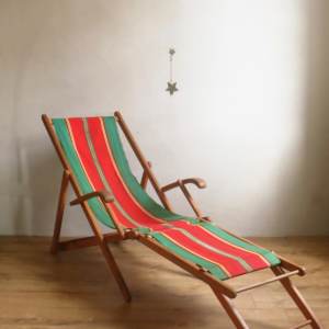 Chaise longue chilienne ancienne