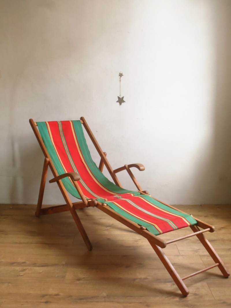 Chaise longue chilienne ancienne