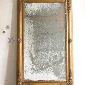 Miroir ancien époque restauration