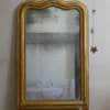 Miroir Louis philippe ancien moulure dorée