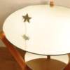 Table basse verre miroir