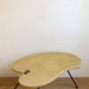 Table harricot skai paille