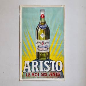 Aristo affiche publicitaire