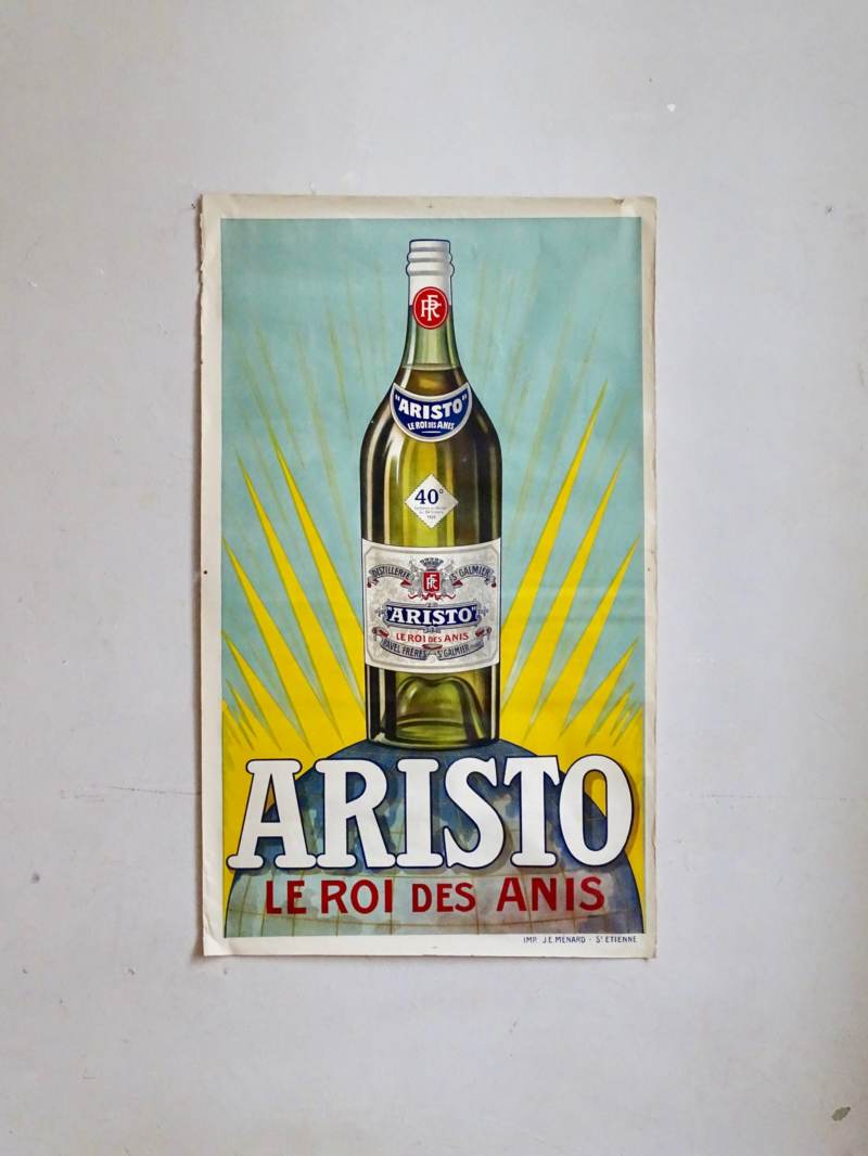 Aristo affiche publicitaire