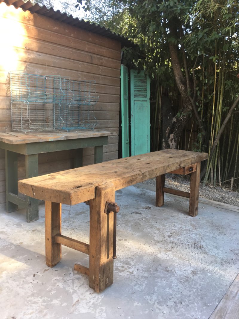 Etabli table de ferme