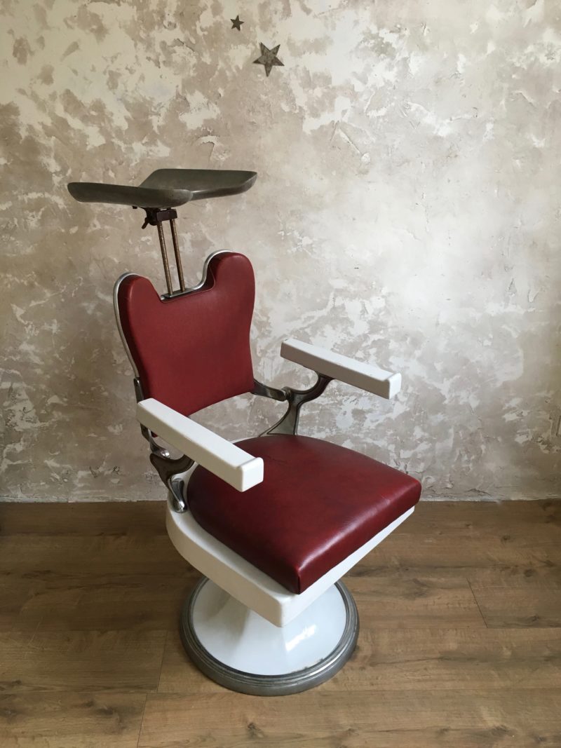 Fauteuil barbier années 50