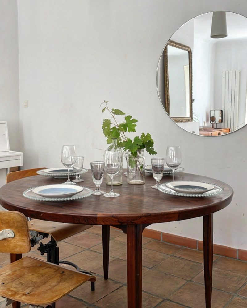 Table en palissandre