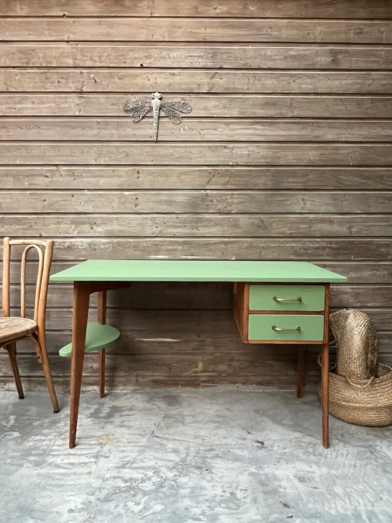 Bureau pieds compas