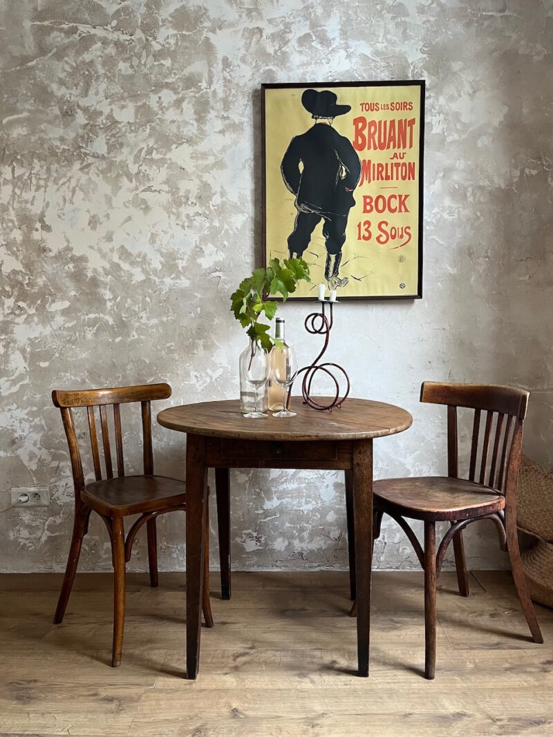 Table ronde ancienne