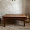 Table de ferme basse
