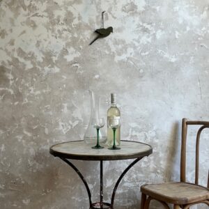 Table bistrot marbre