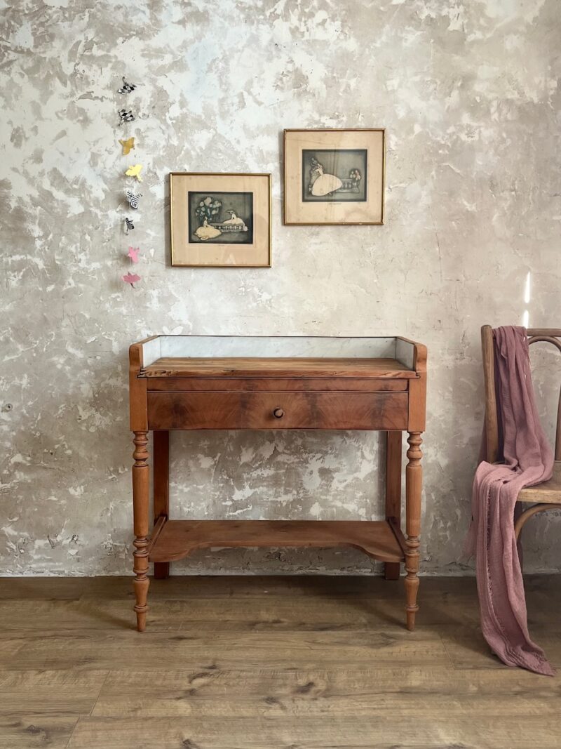 Table de toilette marbre