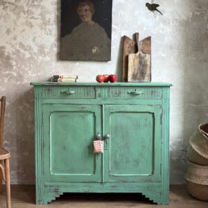 Buffet art deco vert minth