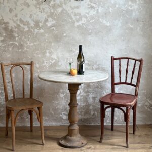 Table marbre bistrot